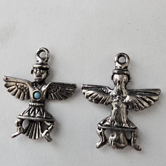 vintage Native American Knifewing charms - Picture 3 of 5